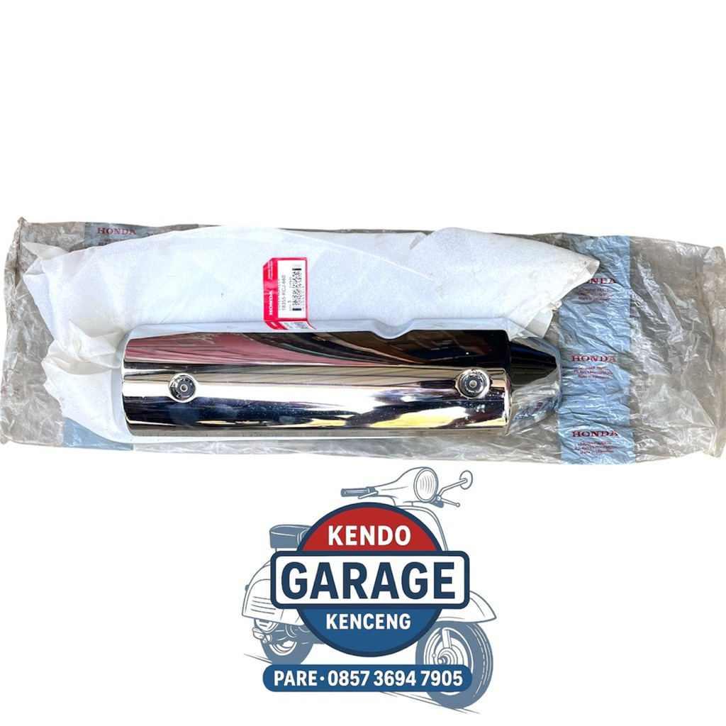 Cover Tutup Tameng Knalpot Honda Tiger Revo old pertama Original Ori Asli 18355 KCJ 660