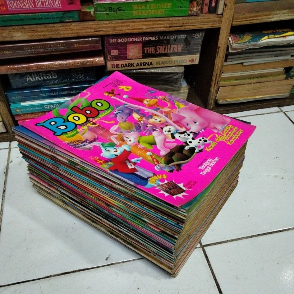 majalah bobo tahun 2002 lengkap