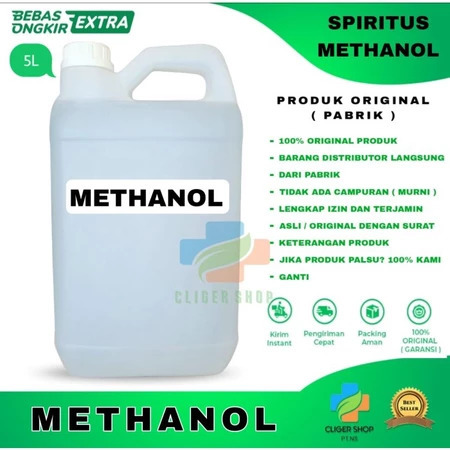 Methanol 5 Liter / Methanol ( Purity 99,99% )