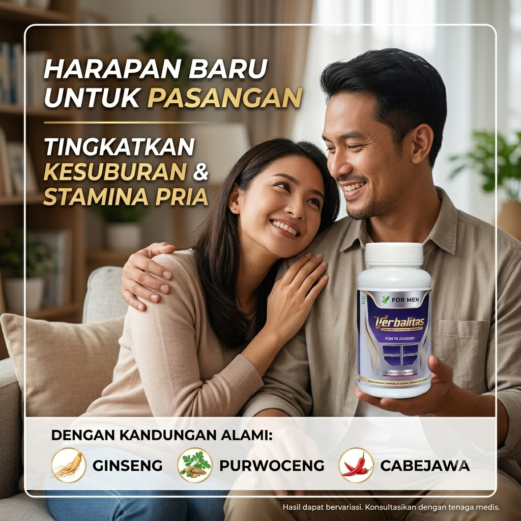 KESUBURAN PRIA PENDUKUNG PROMIL Obat Sperma Encer - Penambah Sperma - Pengental Sperma  100% Asli