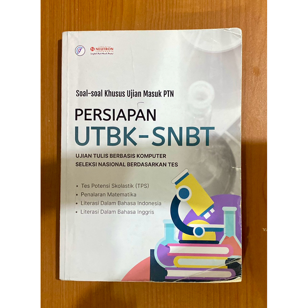Buku Persiapan UTBK/SNBT Neutron Tahun 2026 Edisi Terbaru [PRELOVED/BEKAS]
