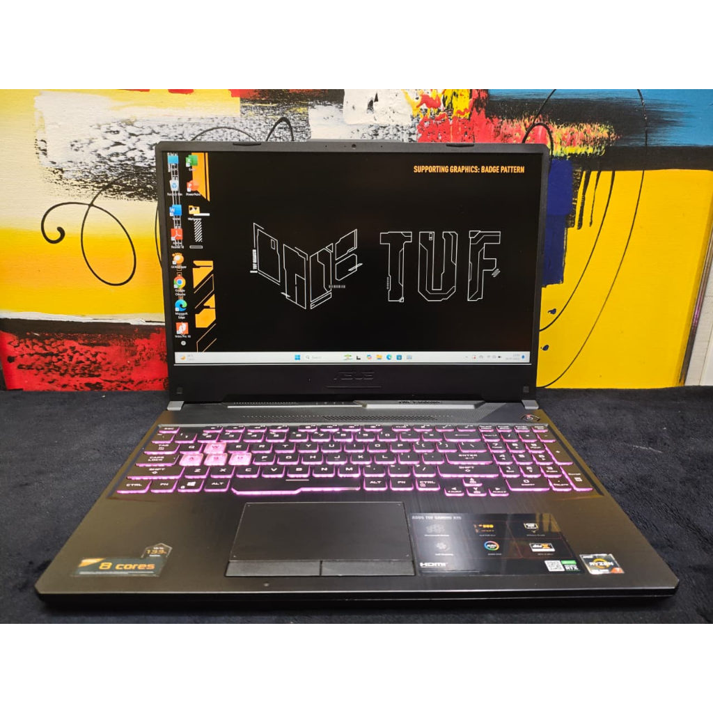 Laptop Gaming Asus TUF A15 AMD Ryzen 7 Nvidia GTX 1650Ti