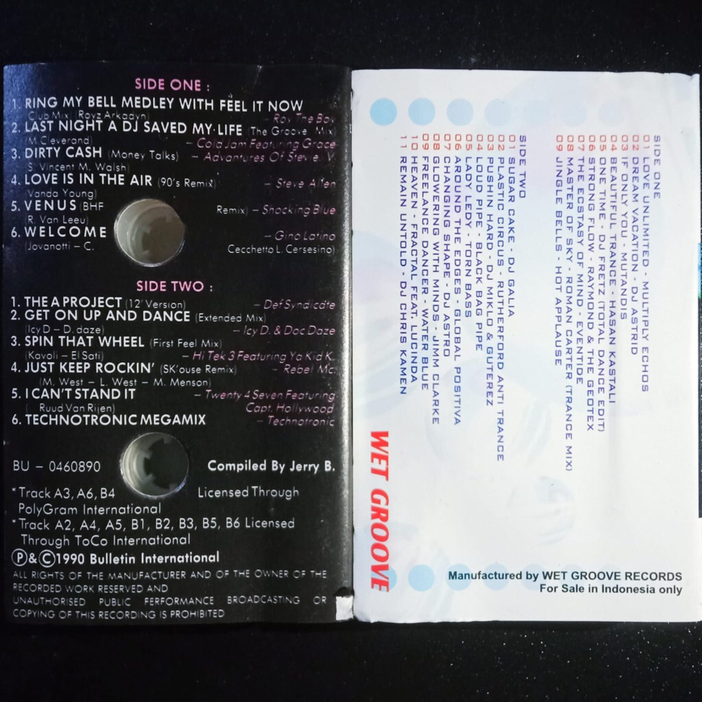 KASET PITA SEPAKET HOUSE MUSIC