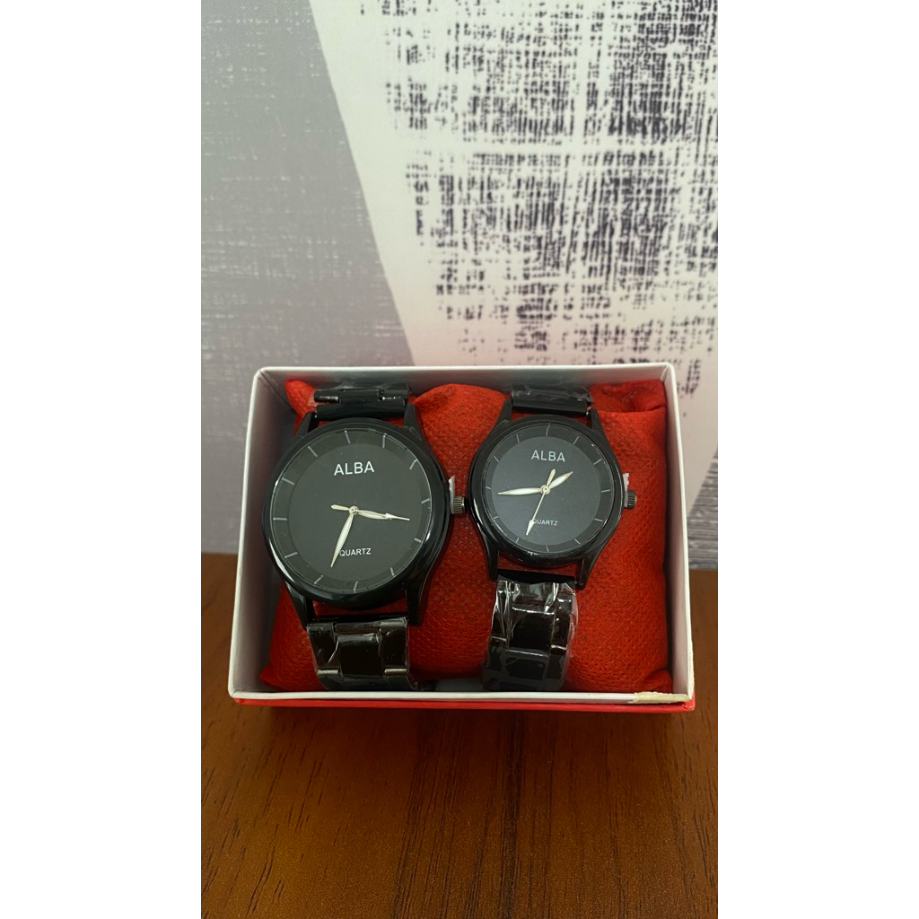Jam Tangan Alba Couple Analog