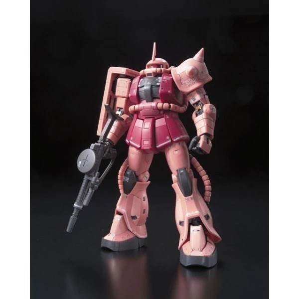 RG Zaku II Char 1/144 Gundam Bandai Real Grade MS-06S Zaku II Char Aznable