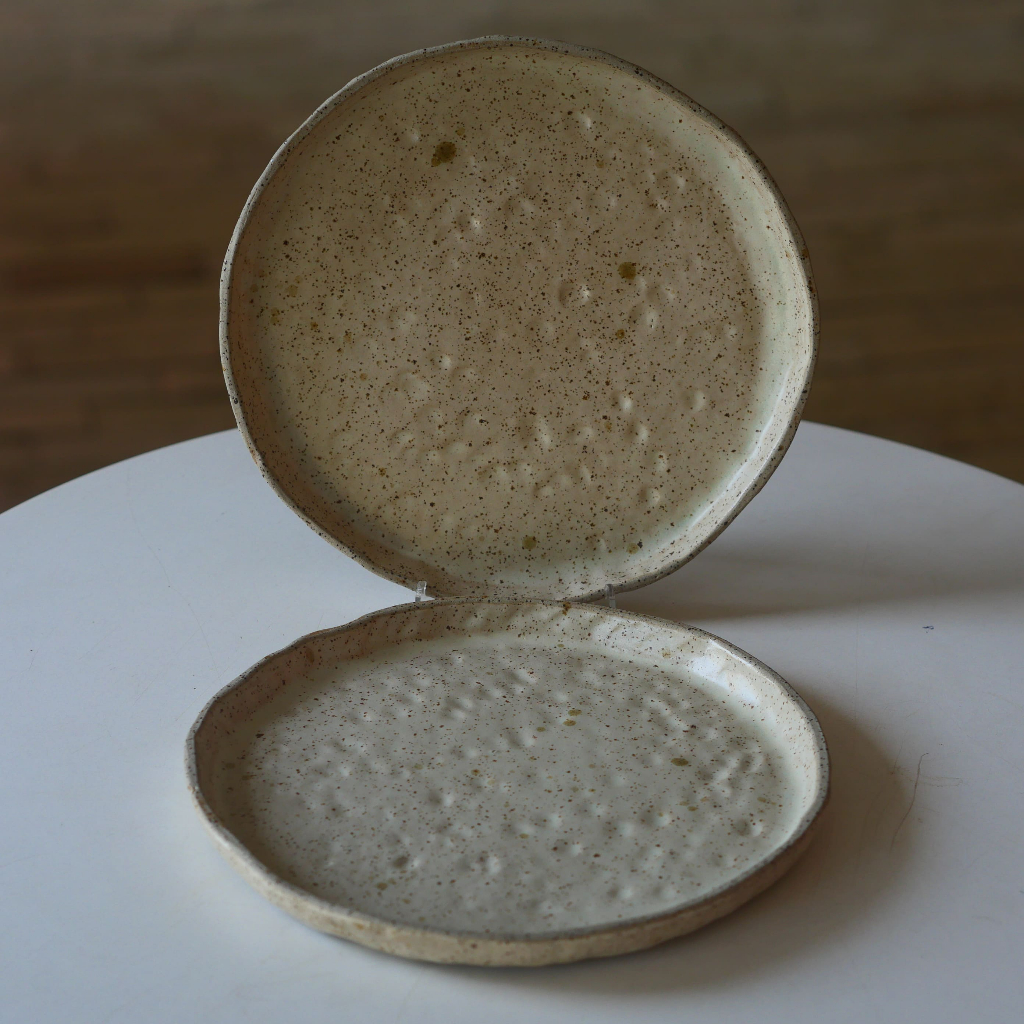 kaloka pottery - Plate -Plate Organic Twinkle series