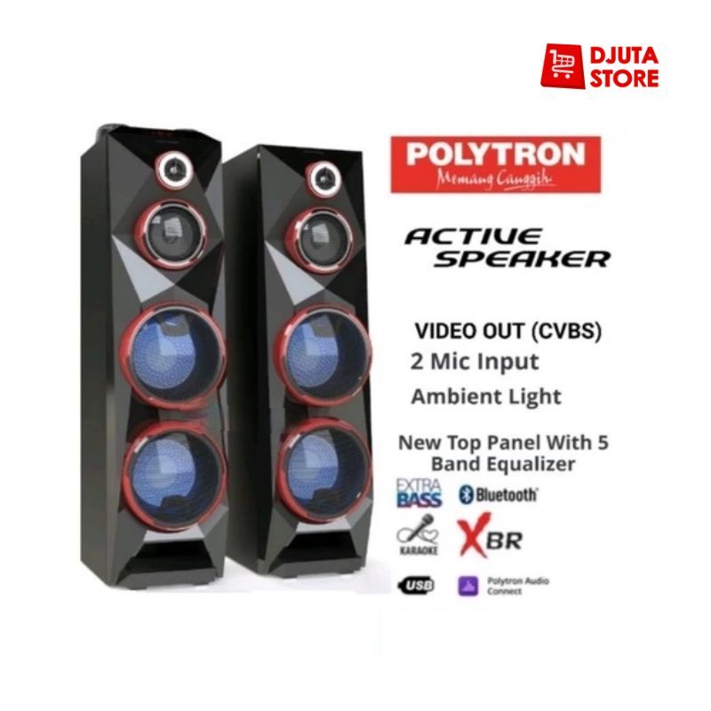 SPEAKER AKTIF BLUETOOTH POLYTRON PAS-8C28/8CF28