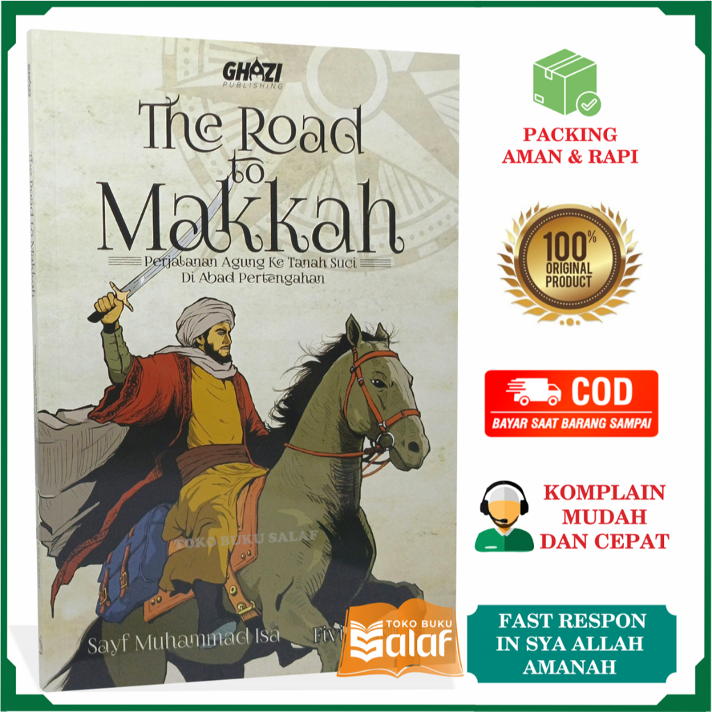 Komik The Road To Makkah FULL COLOR Perjalanan Agung Ke Tanah Suci di Abad Pertengahan Karya Sayf Mu