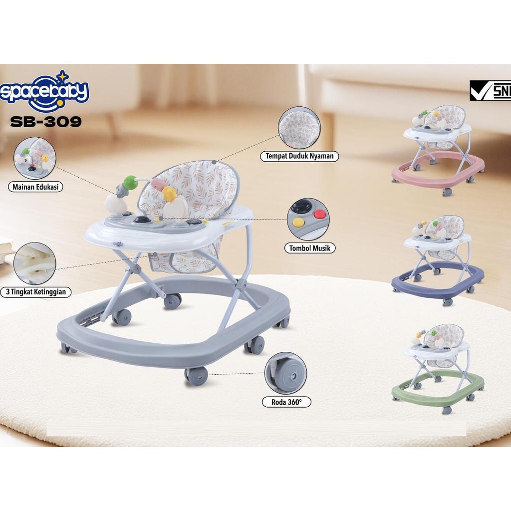 Baby walker | baby walker space baby | Space Baby SB-309 Bisa Dilipat