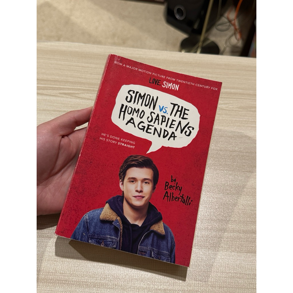 Preloved Becky Abertail - Simon vs The Homo Sapiens Agenda soft cover bahasa inggris