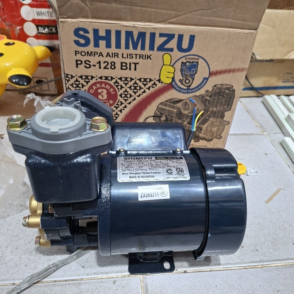 Mesin Pompa Air Shimizu PS-128 BIT Pompa Air ( Non Otomatis ) PS128 125 watt mesin air simizu