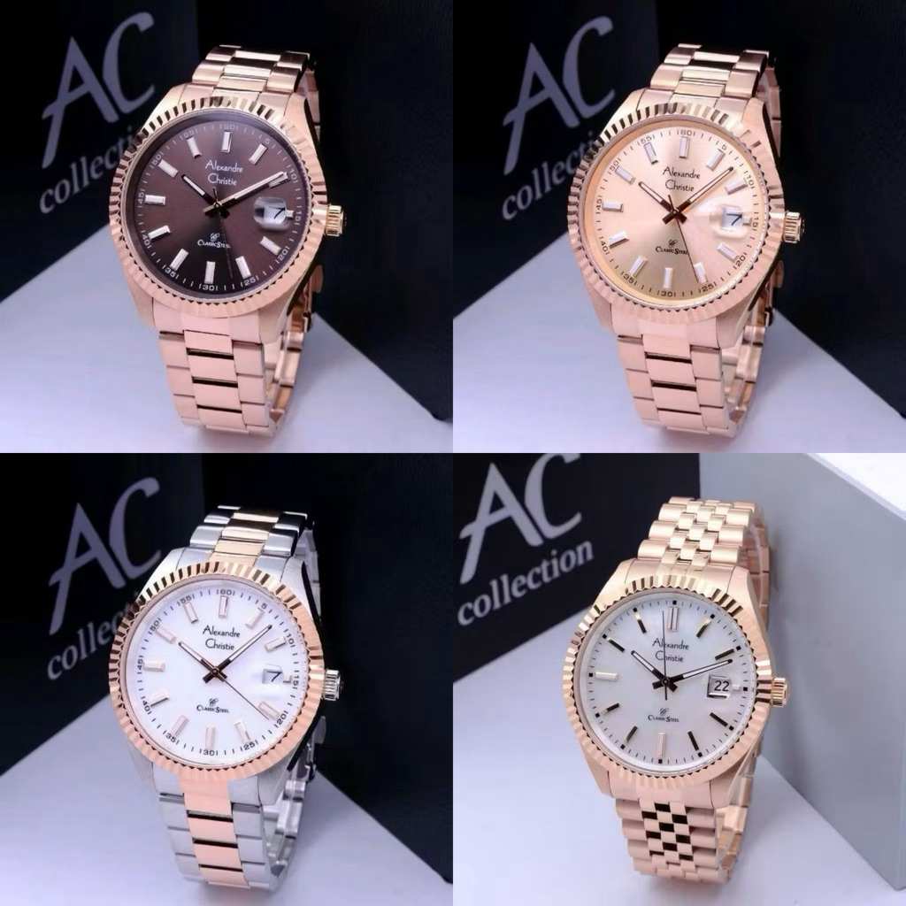 NEW | Jam Tangan Pria Alexandre Christie 5002 AC5002 / 5007 AC5007 (ORIGINAL)