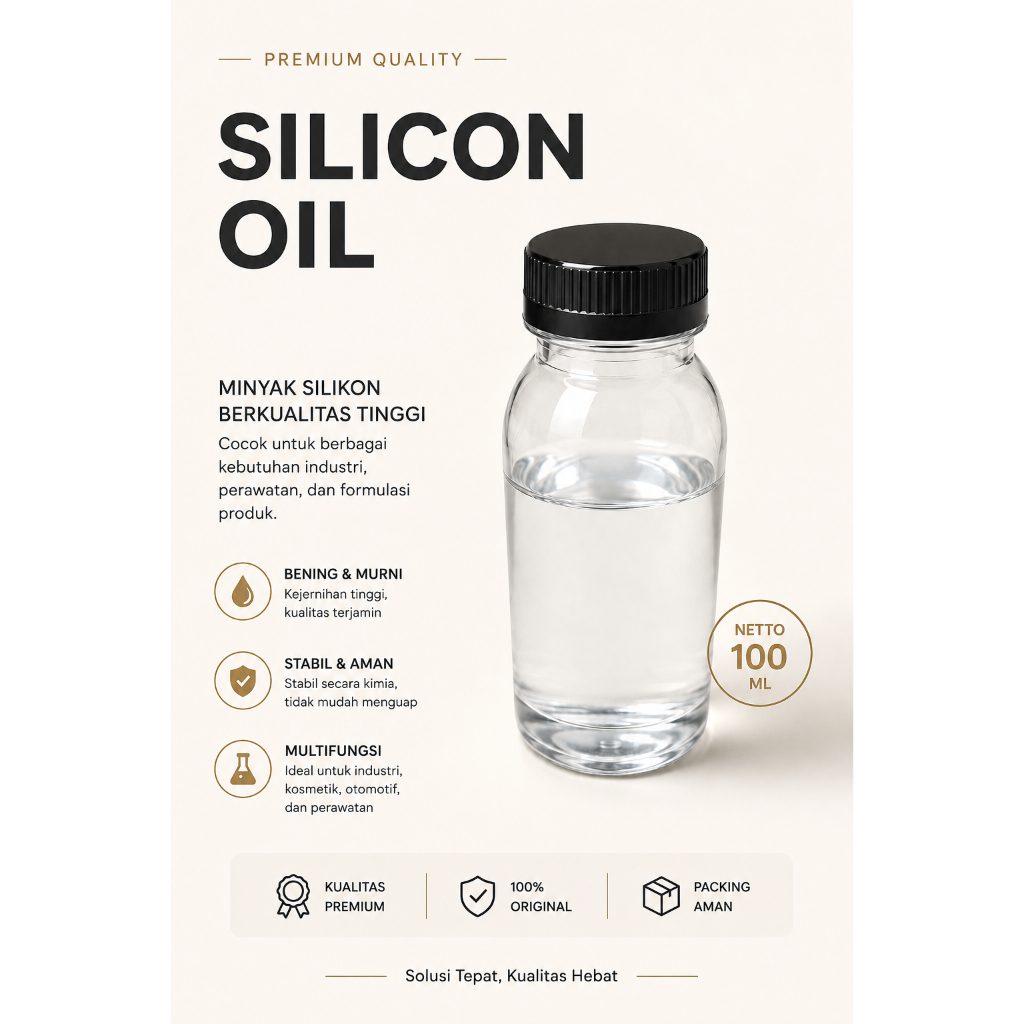 Silicon Oil 100ml 1000 cps
