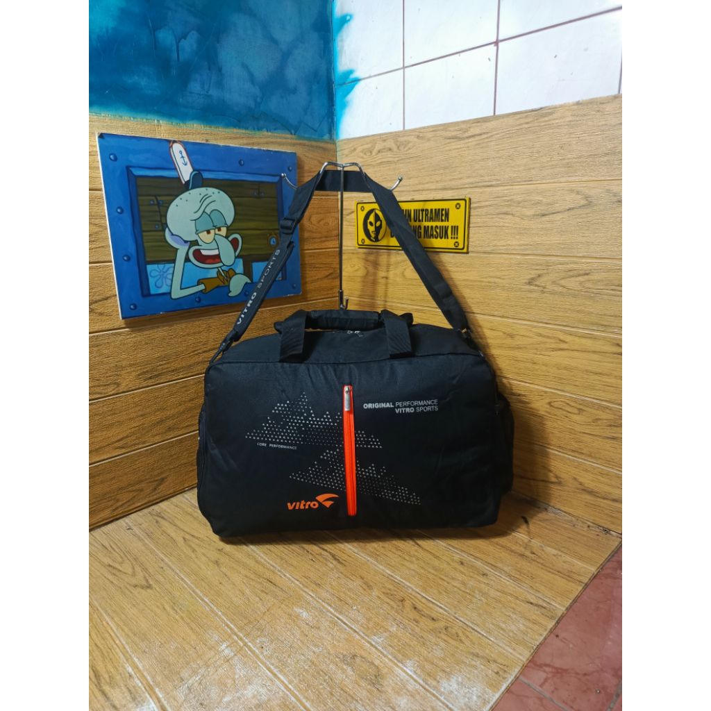 Tas dufflebag travelbag olahraga Vitro second original