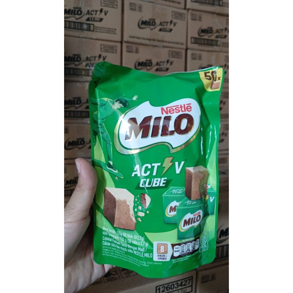 permen milo aktiv cobe isi 50 pcs