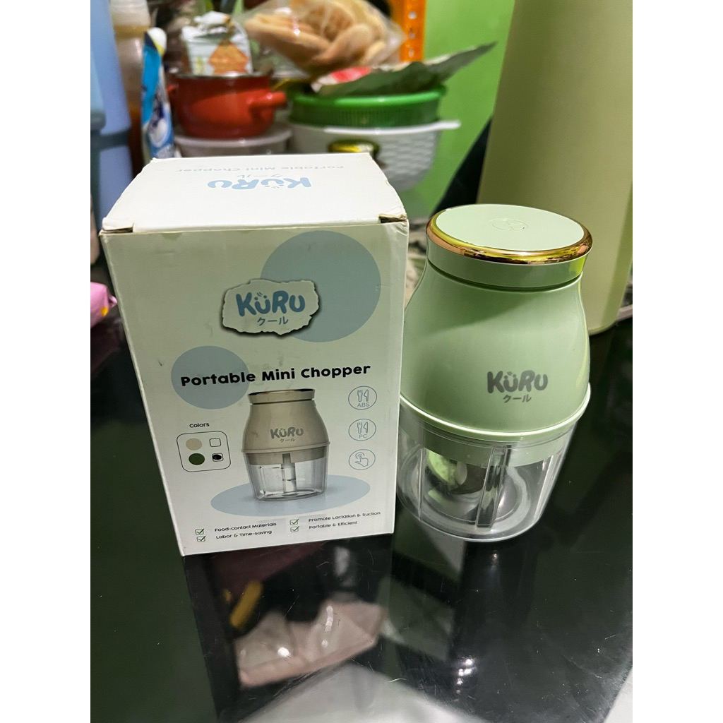Portable mini choper Kuru/Elektrik baby food copper Kuru