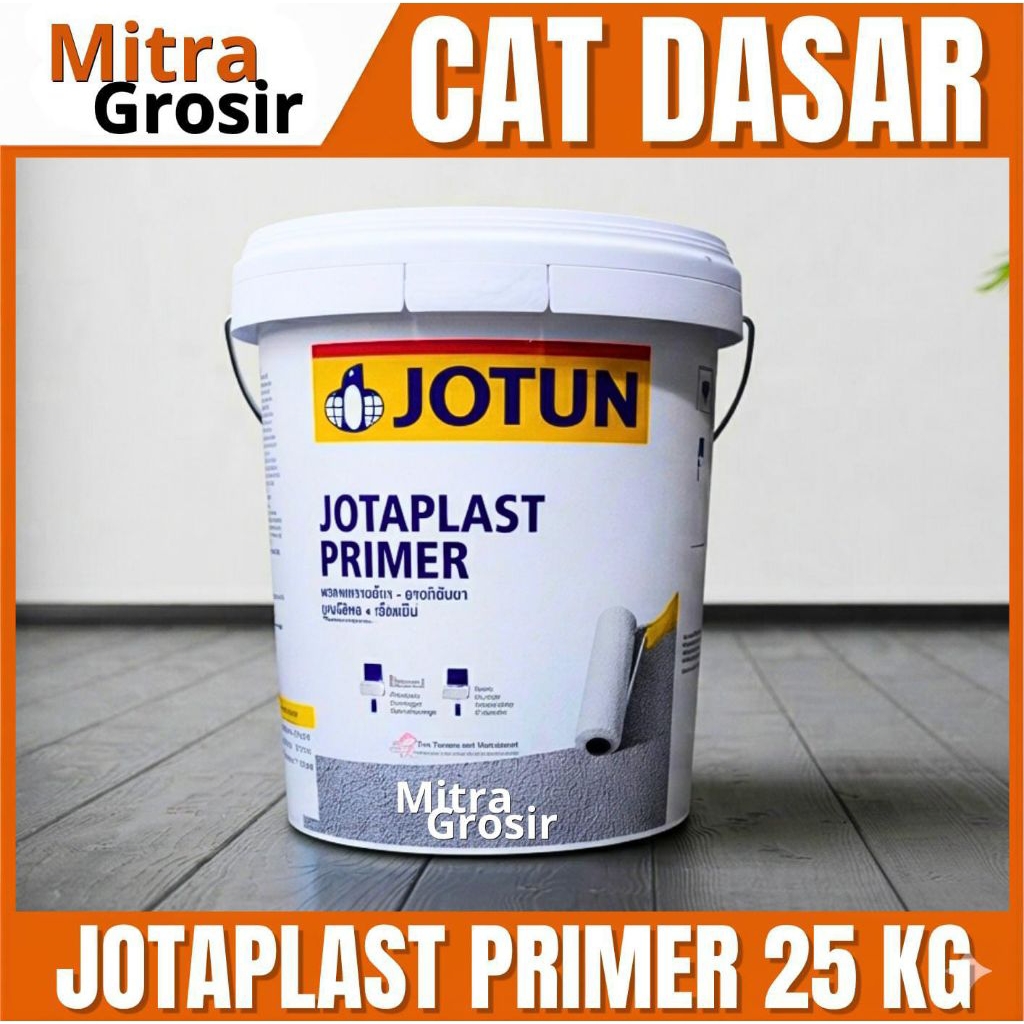 CAT DASAR JOTUN 25KG | JOTUN JOTAPLAST PRIMER 25 KG / 18 L | KEMASAN PAIL