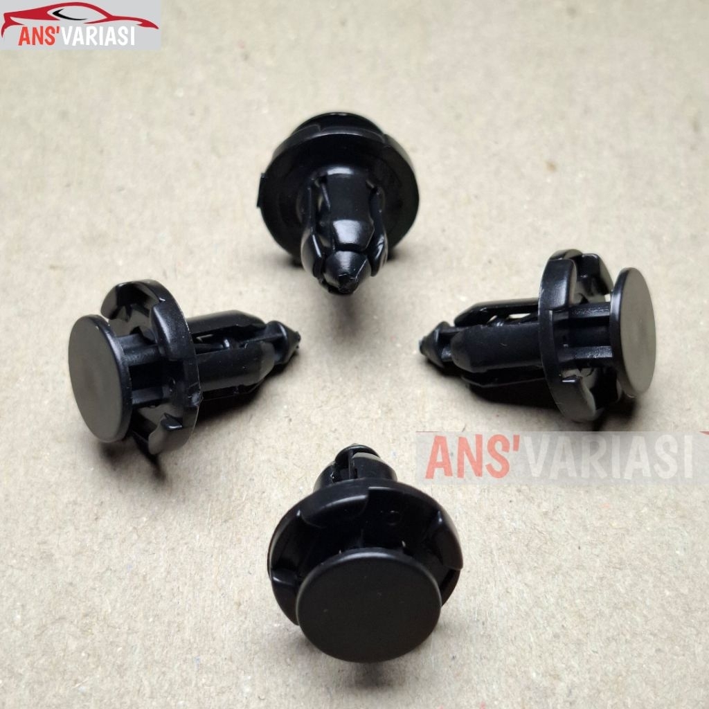 Kancing klip bumper bemper mobil mitsubishi xpander outlander lubang -/+ 9 mm