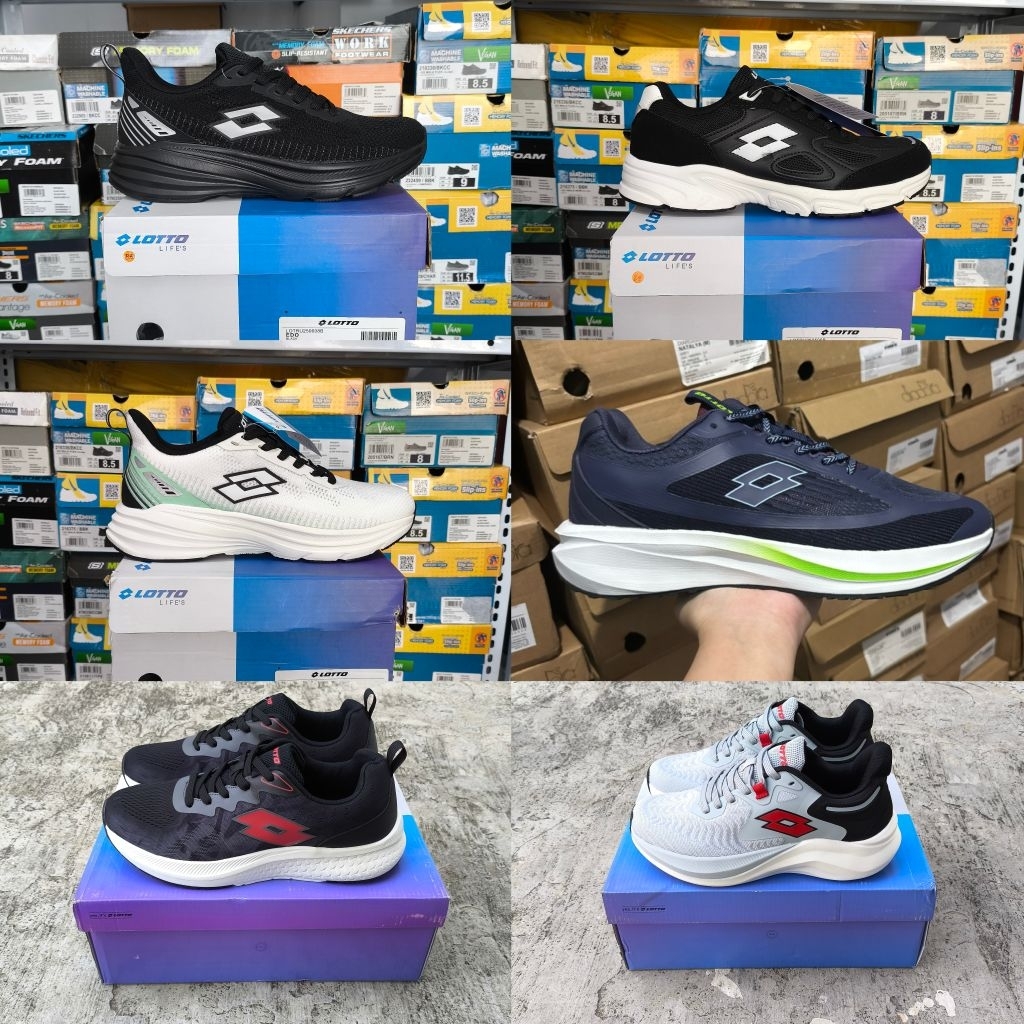Sepatu Lari Pria LOTTO RUNNING ORIGINAL