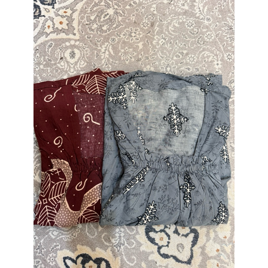 CAMELLIA BOUTIQUE 99 || BUNDLING 2 DASTER FUJI (NABILA MAROON+JENAIRA BLUEGREY)
