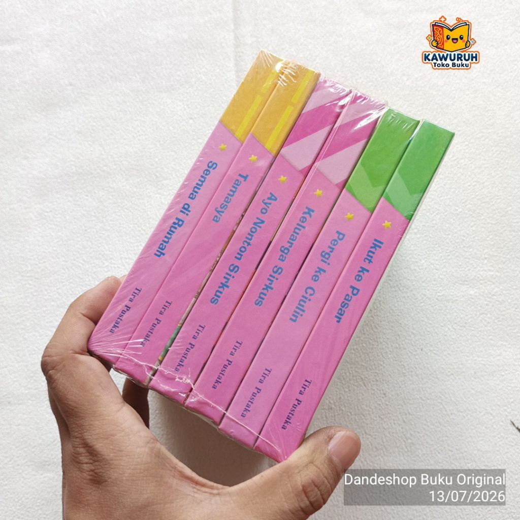 Paket 6 Buku Ira & Ari - Tira Pustaka (BUKU SAJA) boardbook