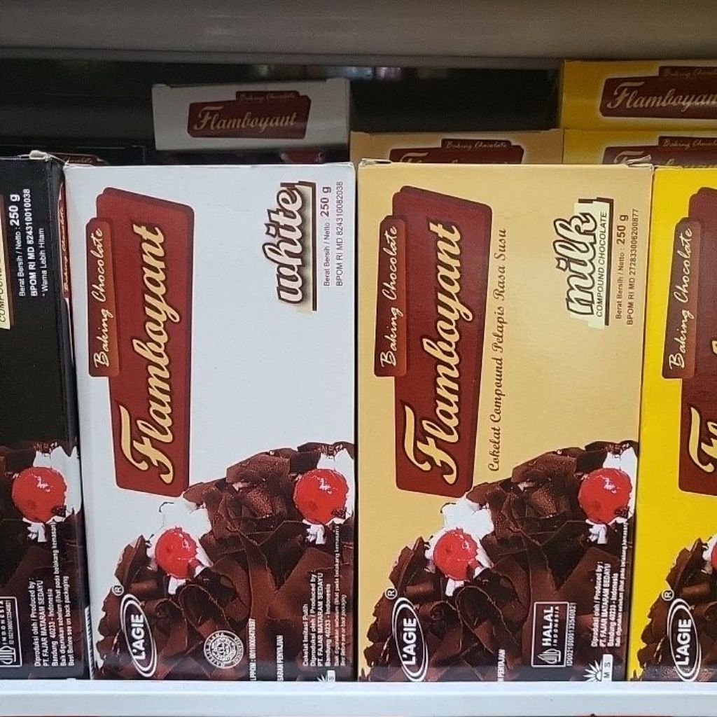 LAGIE FLAMBOYAN COKLAT BATANG 250GR