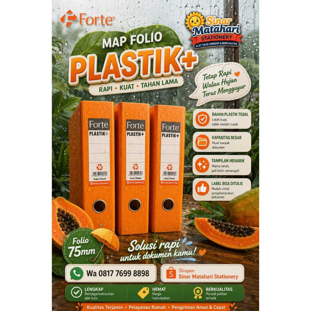 Map Ordner FOLIO FORTE 401 Plastik / Marble
