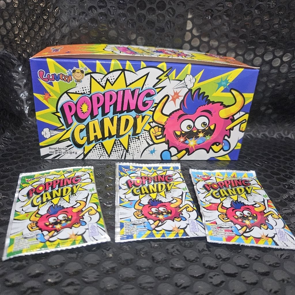 Permen Popping Candy Luvmi