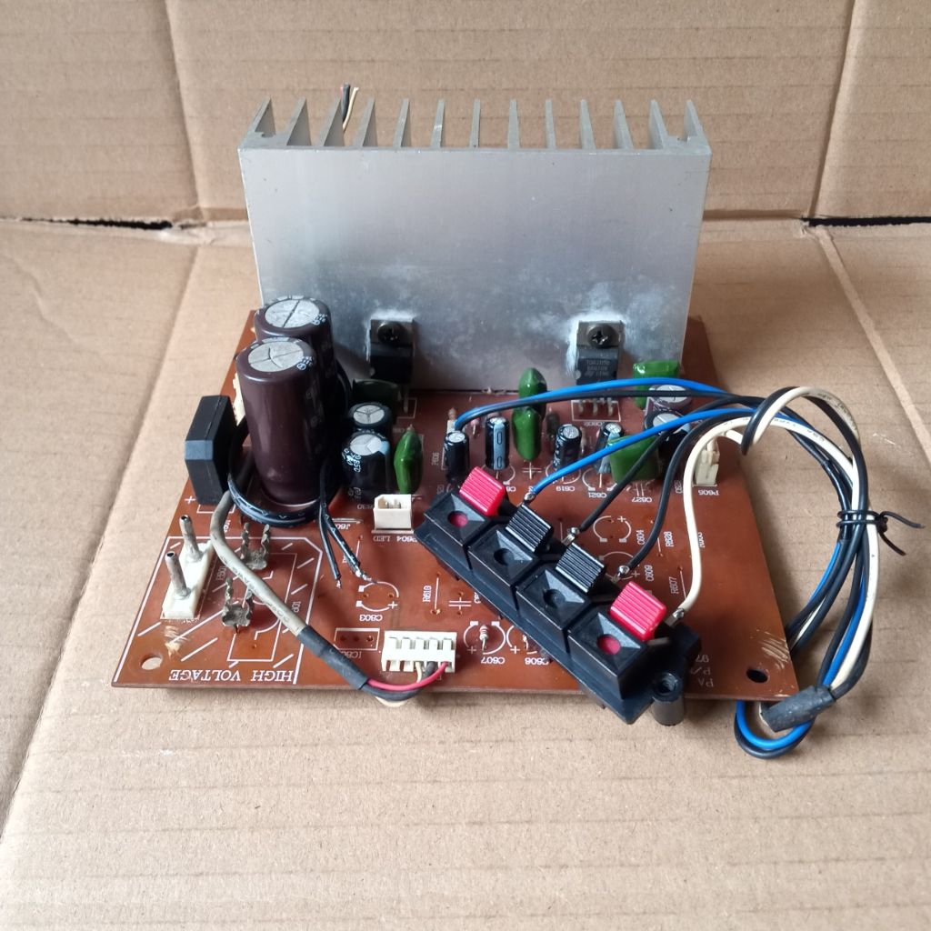 Tda2050 Kit Tda 2050 Stereo Mini Amplifier (Ic Original)