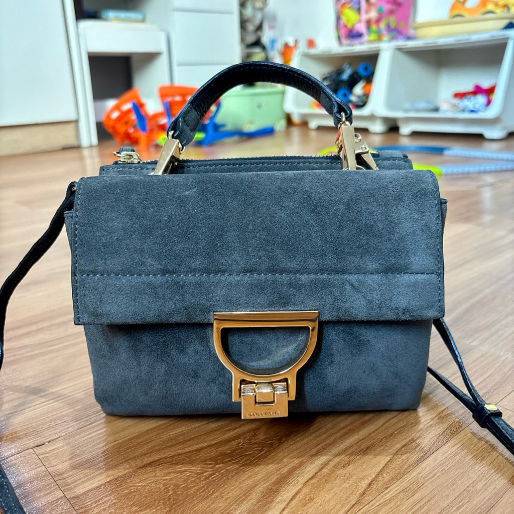 Coccinelle Mini Suede Handbag Preloved