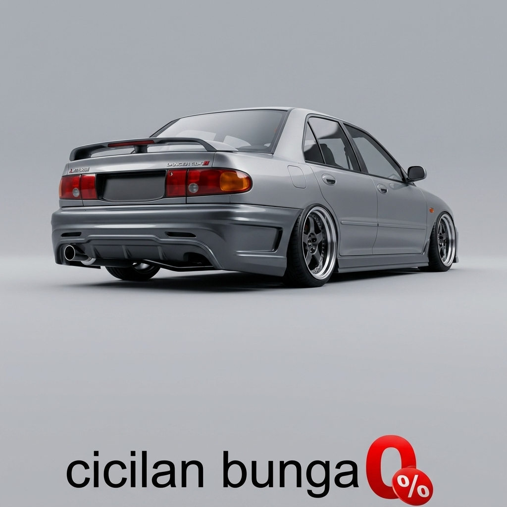 [CICILAN 0%] Bumper belakang evo 3 ee GRADE-A