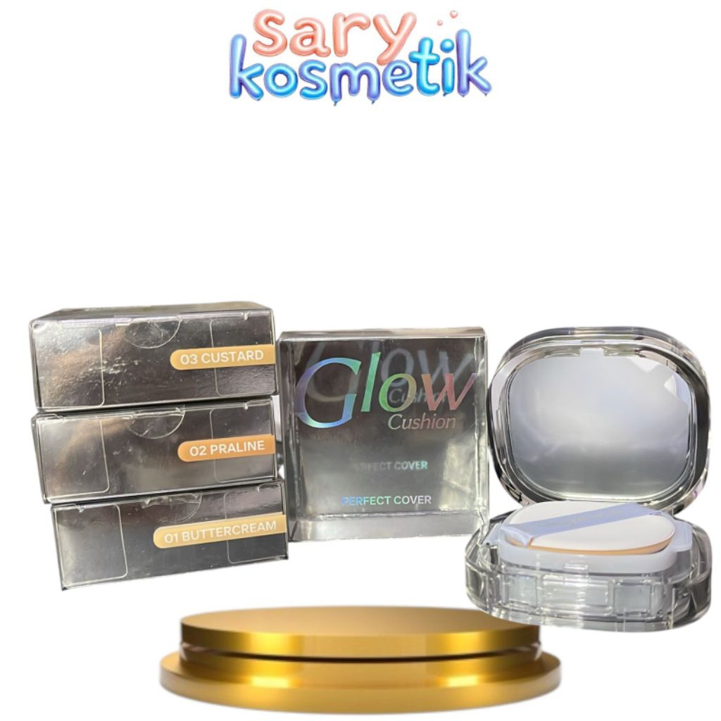 bp.uz} [box silver] GLAD2GLOW perfect cushion glow lebih glowing sehat dan tahan lama