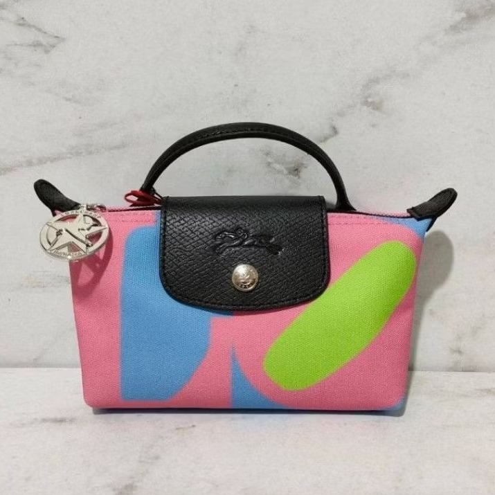 Dompet Wanita Lc x Robert Indiana Pouch Pink