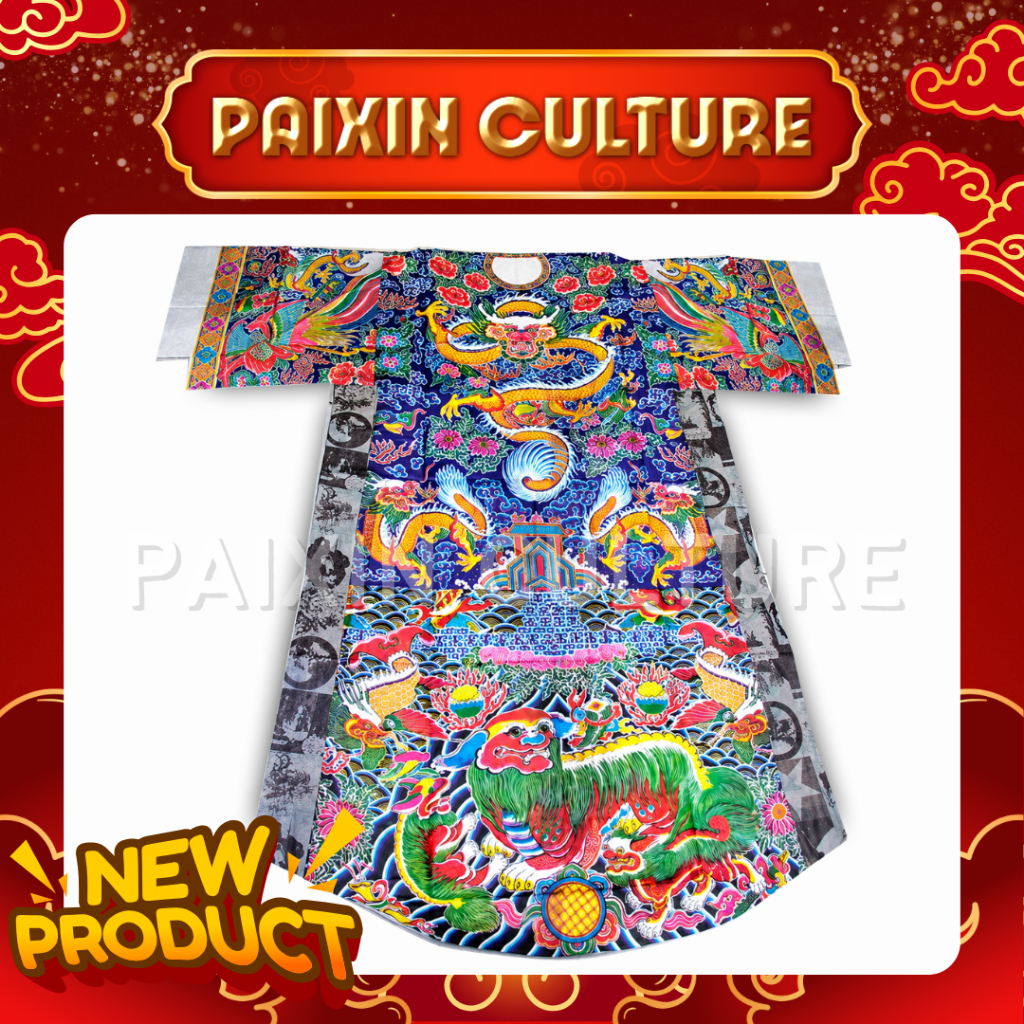 Kertas Sembahyang Baju Naga Kertas / Baju Naga Dewa Thikong / Dewa langit 6R JUMBO | Perlengkapan Al