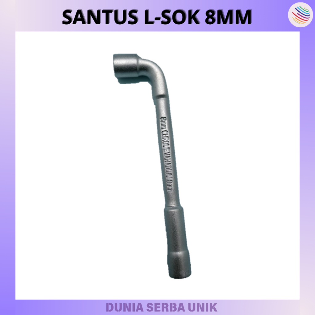 KUNCI L-SOK 8MM-L SOK KUNCI SHOCK