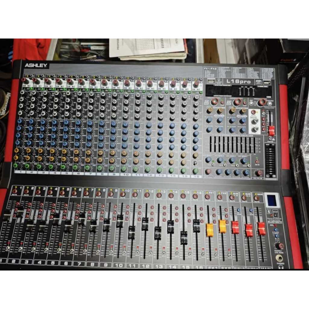 mixer ashley L16 pro mixer ashley 16 channel original