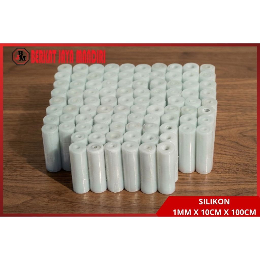 Strip Karet Silikon Tahan Panas 3mm 4mm 5mm