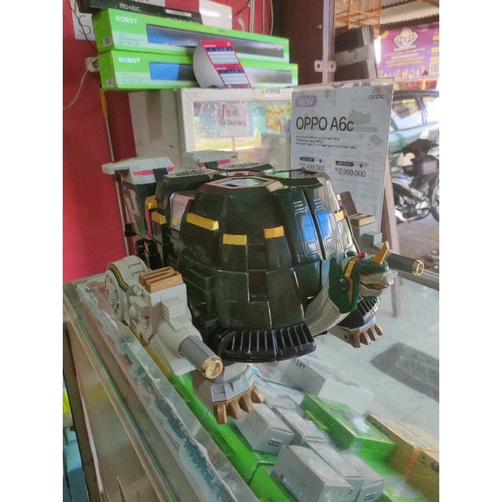 Dx Daimugen atau Thor Shuttle zord bandai