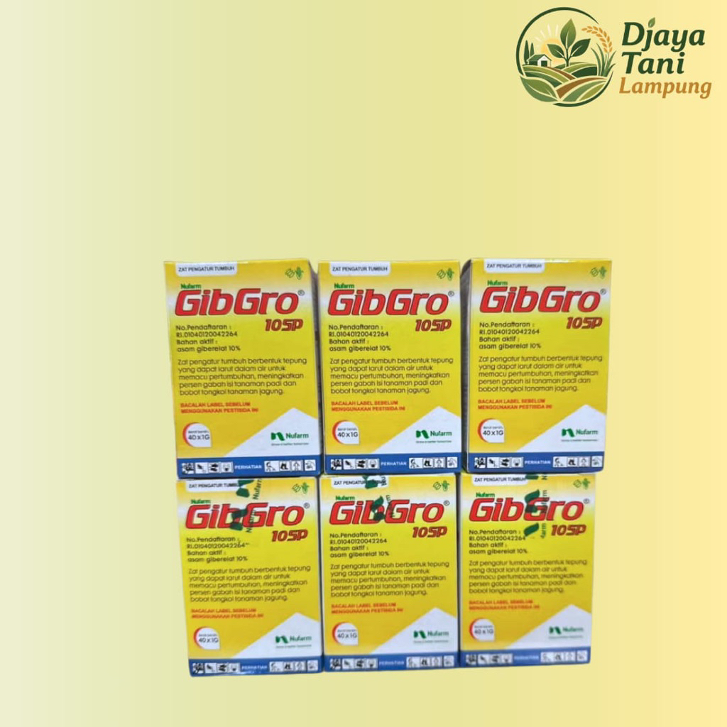 GIBGRO 10Sp / ZPT GIBGRO / GIBGRO DAUN 1 kotak isi 40pcs
