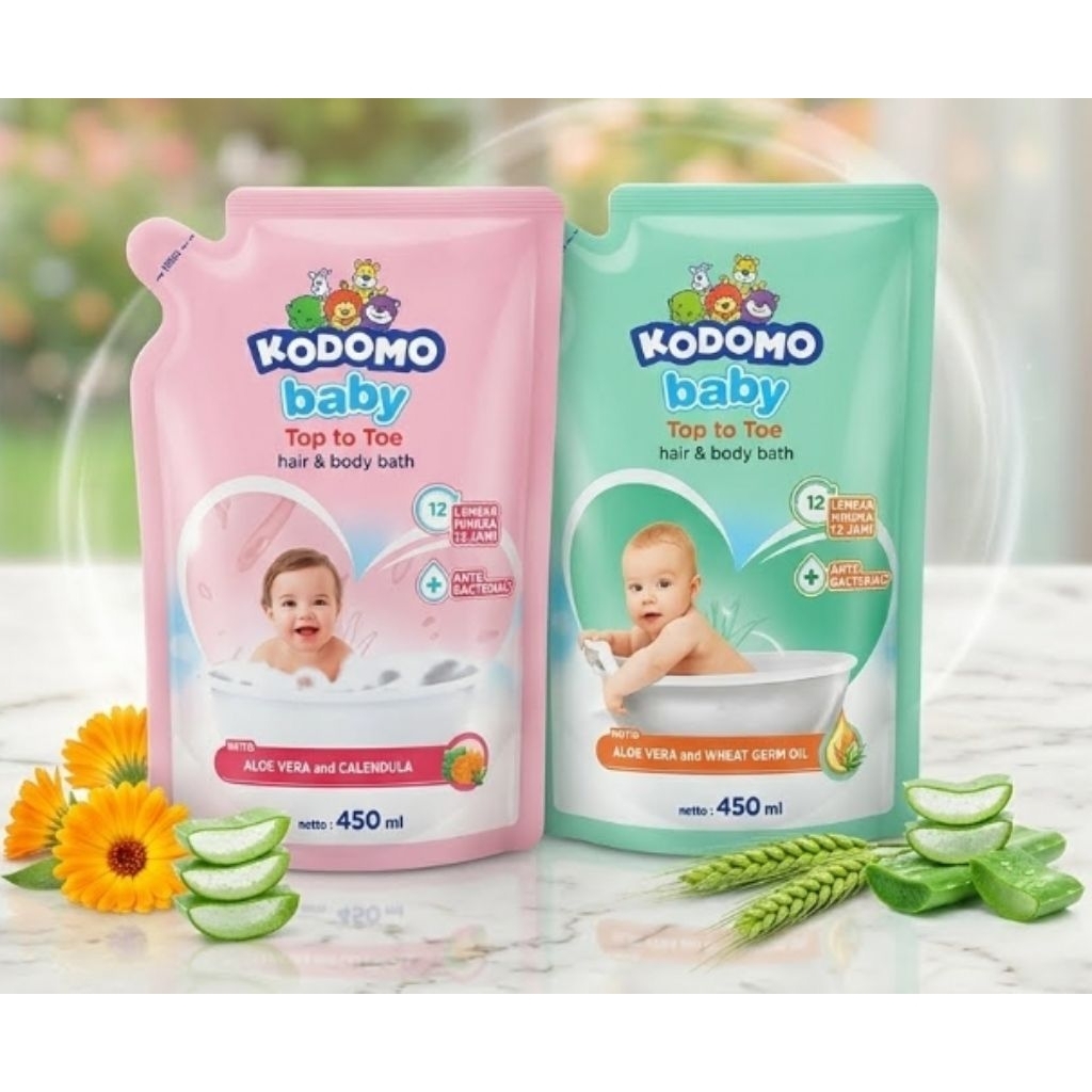 kodomo baby to toe (sabun+shampoo)