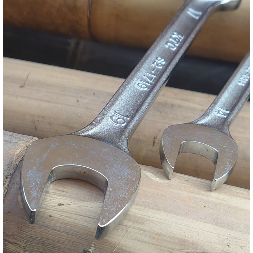 KTC Kyoto Tools S2-1214 1719 Open Wrench Kunci Pas 12mm 14mm 17mm 19mm