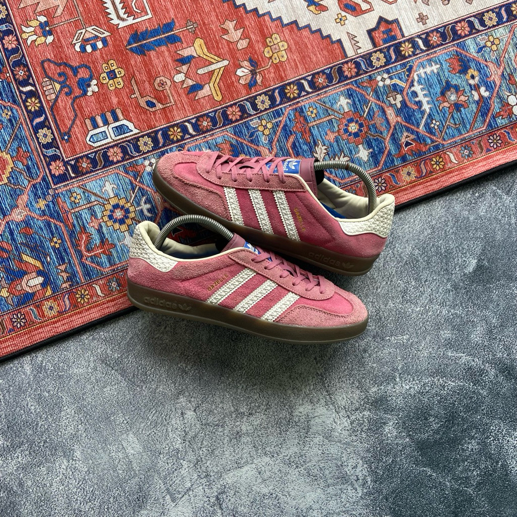 [Size 42] Rare Adidas Gazelle Indoor ‘Almost Pink Gum’ (IF1809) Second Original Kondisi Mulus No Min