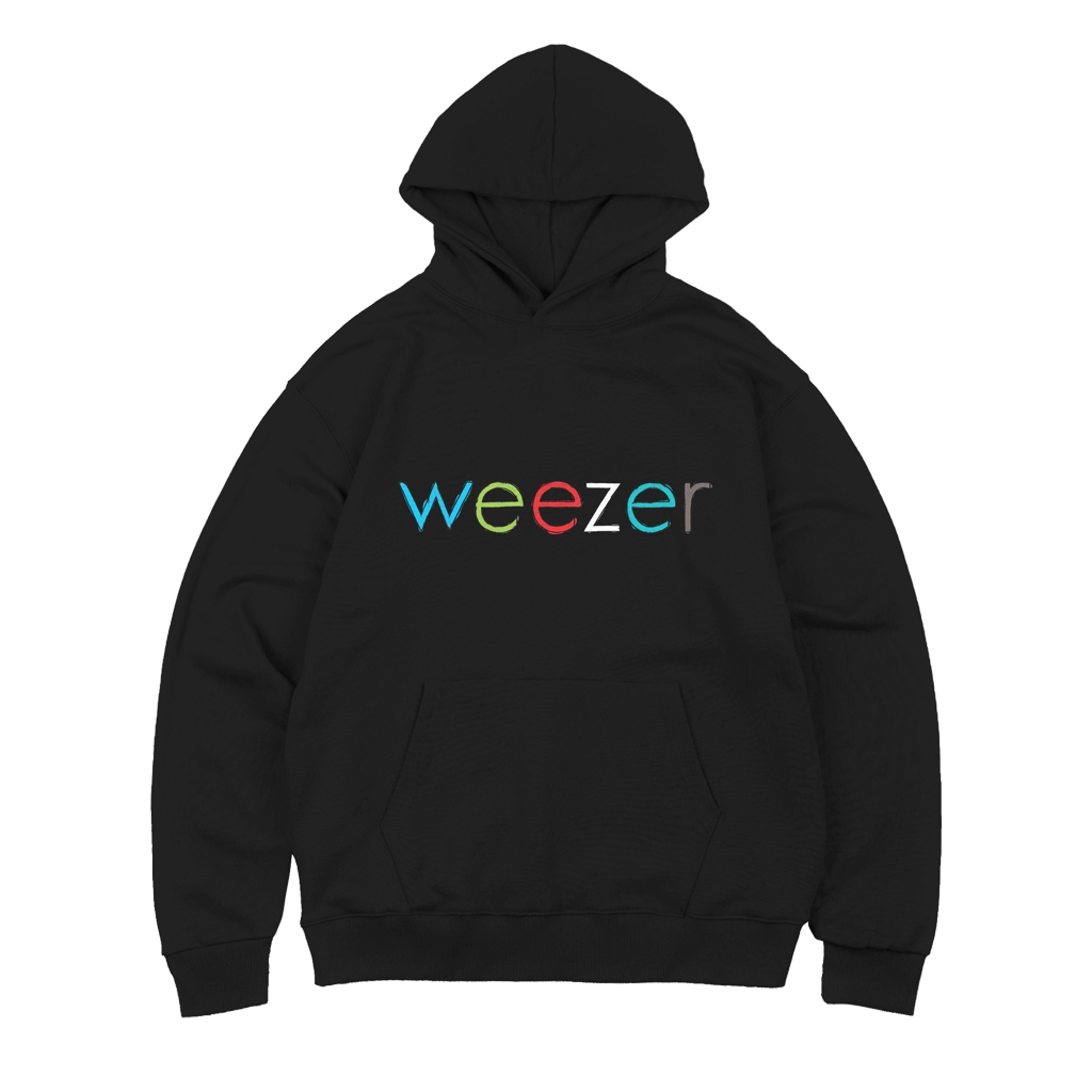 ONILA Hoodie Band WEEZER Coloring Book Unisex Cotton Fleece Sweater Musik Rock