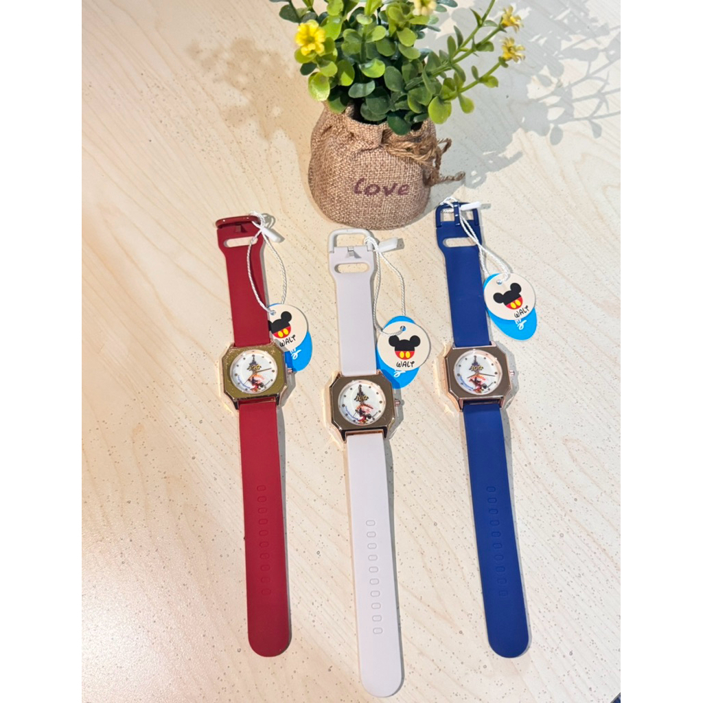 Jam Tangan Walt Disney - Jam Tangan Disneyland Original Tenaga Surya