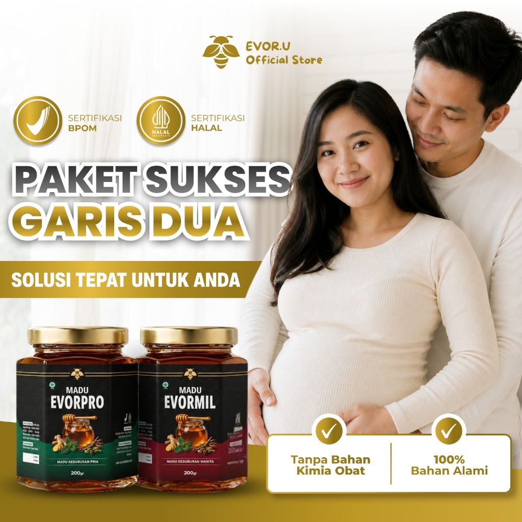 AMPUH - Herbal Tradisional Madu Promil Madu Kesuburan Pasutri Cepat Hamil Dalam 2 Minggu | Membantu 