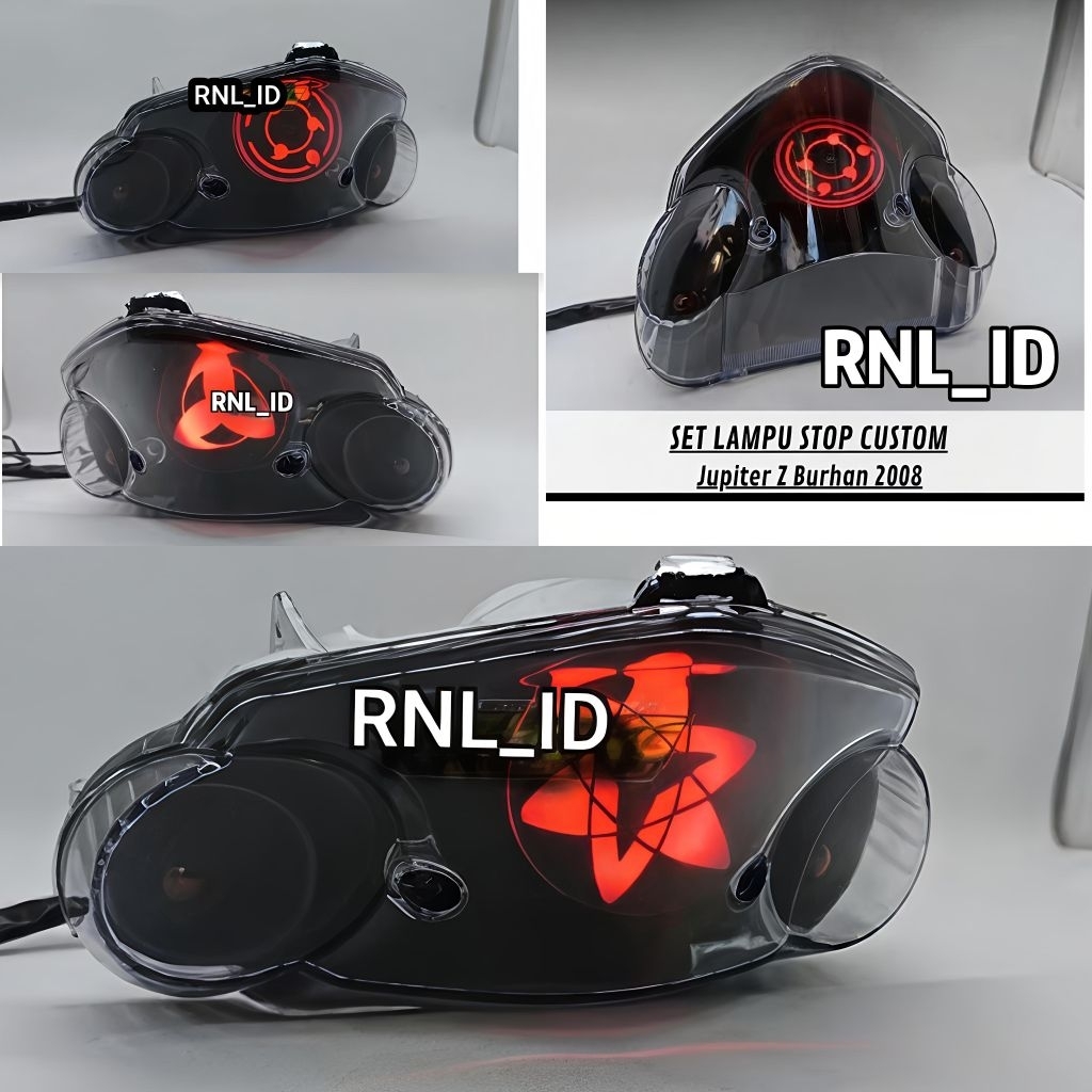 Stoplamp Lampu Stop Belakang Jupiter Z Burhan 2006 - 2009 Custom Saringgan Naruto Fullset Tinggal Pa