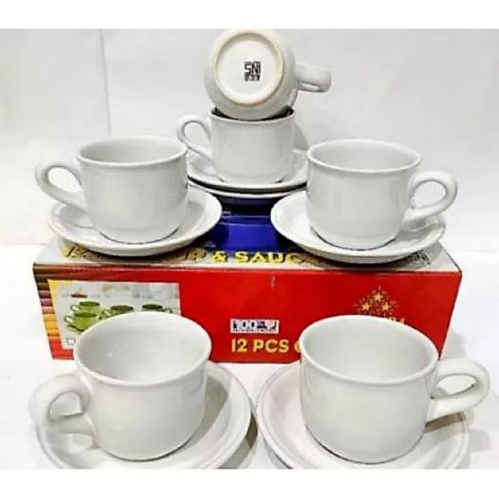 Cangkir Set / Cangkir Teh / Cangkir Kopi Nikura Set Isi 6 set  gelas set nikura