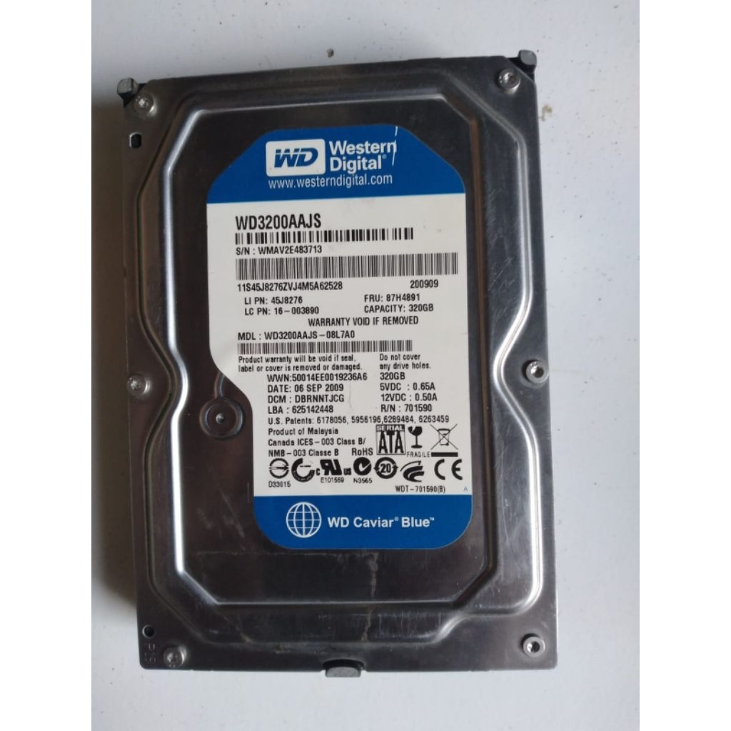 HARDISK 320GB COPOTAN PC