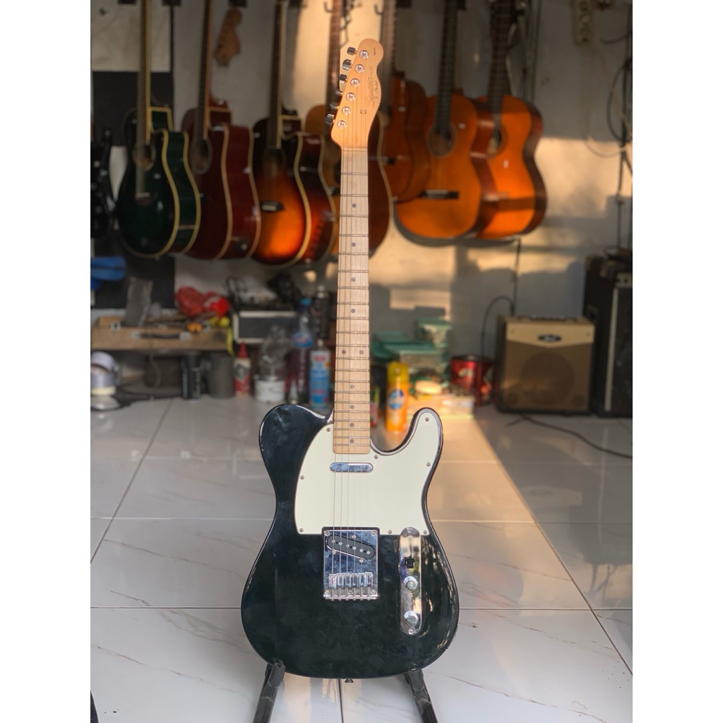 gitar elektrik telecaster squier affanity original
