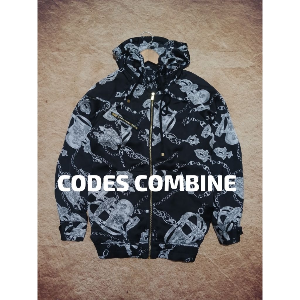 jaket CODES COMBINE bahan adem bekas pakai recomend